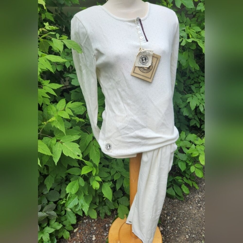 The Earth Collection XLarge 2pc (Fits Lg) ‎ Organic Cotton Long Sleeve PJ Set